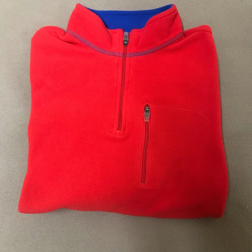 L.L. Bean Pullover Fleece Sweatshirt.